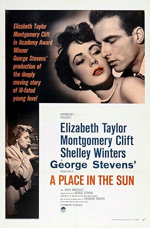 Cover image of the movie A Place in the Sun (1951)