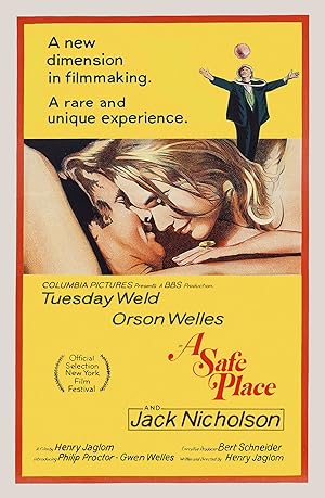 Cover image of the movie A Safe Place (1971)