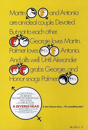 Cover image of the movie A Severed Head (1971)