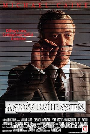 Cover image of the movie A Shock to the System (1990)