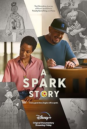 Cover image of the movie A Spark Story (2021)