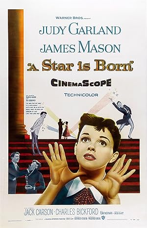 Cover image of the movie A Star Is Born (1954)