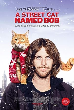 Cover image of the movie A Street Cat Named Bob (2016)