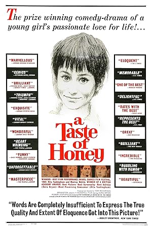 Cover image of the movie A Taste of Honey (1961)