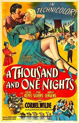 Cover image of the movie A Thousand and One Nights (1945)