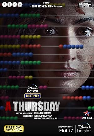 Cover image of the movie A Thursday (2022)