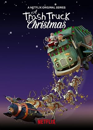 Cover image of the movie A Trash Truck Christmas (2020)