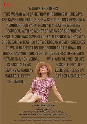 Cover image of the movie A Traveler's Needs (2024)