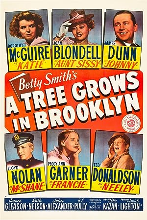Cover image of the movie A Tree Grows in Brooklyn (1945)