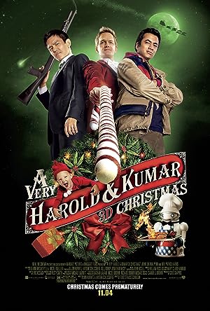 Cover image of the movie A Very Harold & Kumar Christmas (2011)