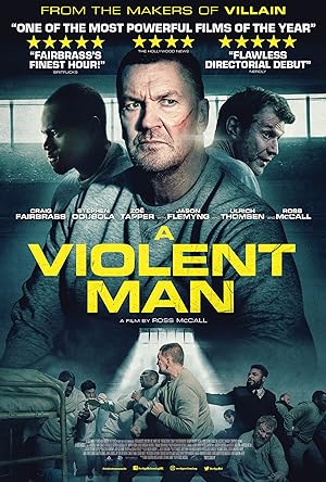 Cover image of the movie A Violent Man (2022)
