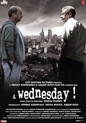 Cover image of the movie A Wednesday (2008)