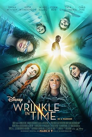 Cover image of the movie A Wrinkle in Time (2018)