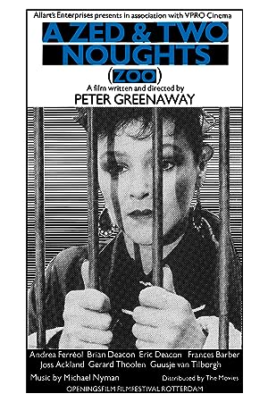 Cover image of the movie A Zed & Two Noughts (1985)