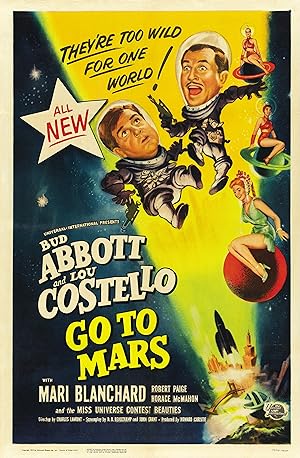 Cover image of the movie Abbott and Costello Go to Mars (1953)
