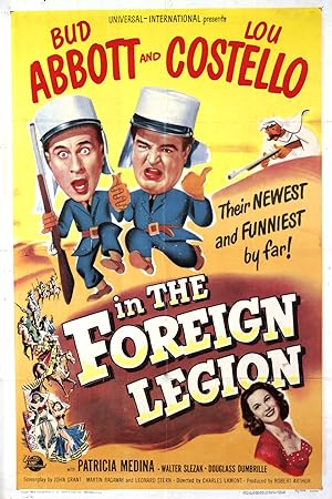 Cover image of the movie Abbott and Costello in the Foreign Legion (1950)