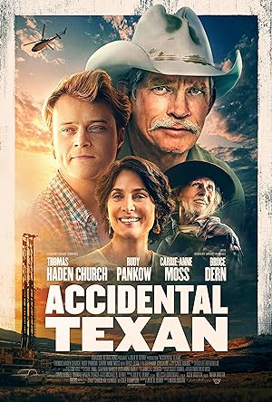 Cover image of the movie Accidental Texan (2023)