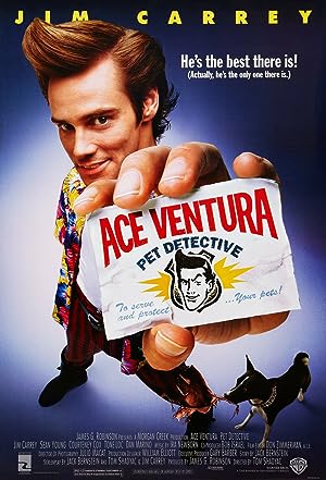 Cover image of the movie Ace Ventura: Pet Detective (1994)