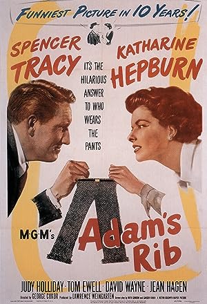 Cover image of the movie Adam's Rib (1949)
