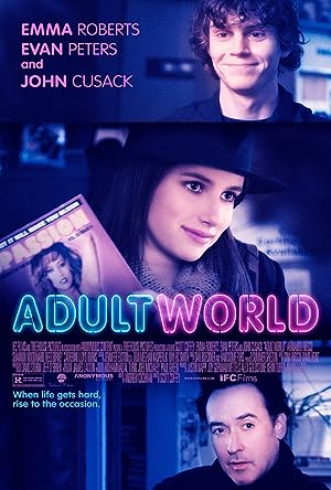 Cover image of the movie Adult World (2013)