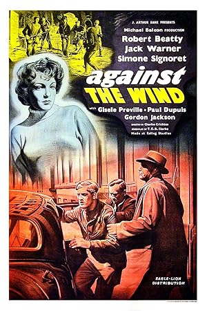 Cover image of the movie Against the Wind (1948)