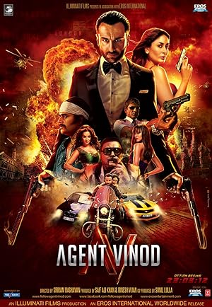 Cover image of the movie Agent Vinod (2012)
