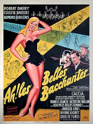 Cover image of the movie Ah! The Beautiful Priestesses of Bacchus (1954)