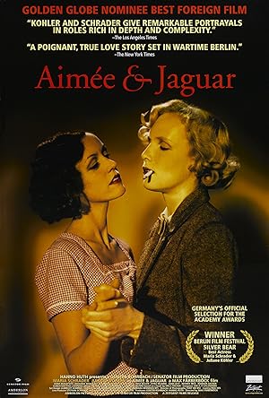 Cover image of the movie Aimee & Jaguar (1999)