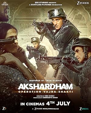 Cover image of the movie Akshardham: Operation Vajra Shakti (2025)