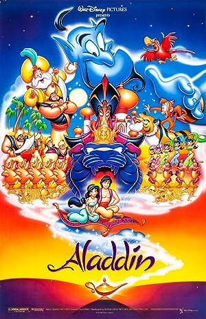 Cover image of the movie Aladdin (1992)