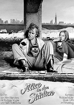 Cover image of the movie Alice in the Cities (1974)