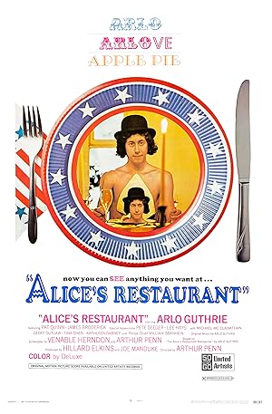 Cover image of the movie Alice's Restaurant (1969)