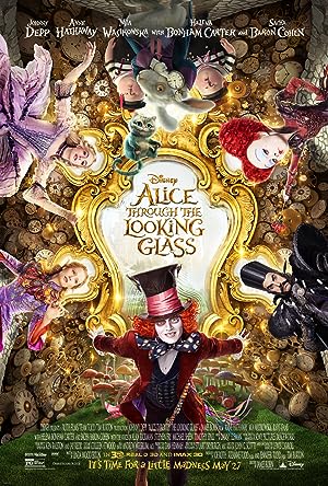 Cover image of the movie Alice Through the Looking Glass (2016)
