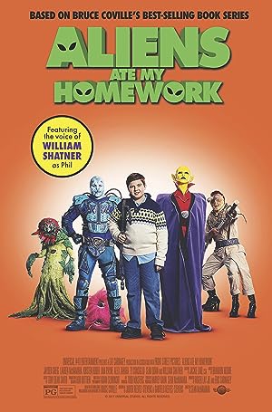 Cover image of the movie Aliens Ate My Homework (2018)