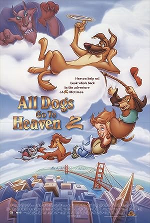 Cover image of the movie All Dogs Go to Heaven 2 (1996)