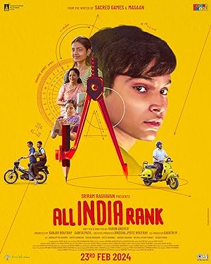 Cover image of the movie All India Rank (2023)