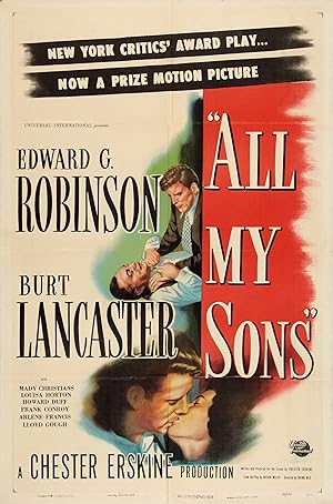 Cover image of the movie All My Sons (1948)