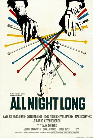 Cover image of the movie All Night Long (1962)