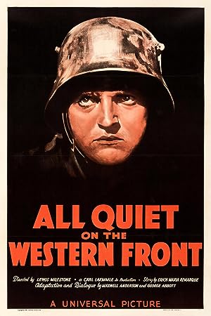 Cover image of the movie All Quiet on the Western Front (1930)