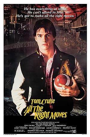 Cover image of the movie All the Right Moves (1983)