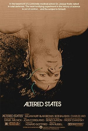 Cover image of the movie Altered States (1980)