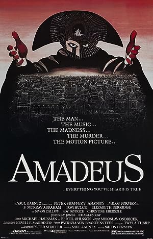 Cover image of the movie Amadeus (1984)