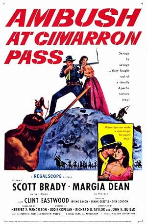 Cover image of the movie Ambush at Cimarron Pass (1958)
