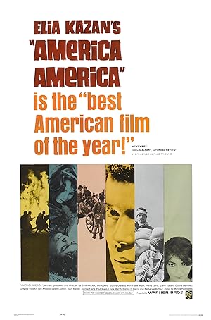 Cover image of the movie America America (1963)