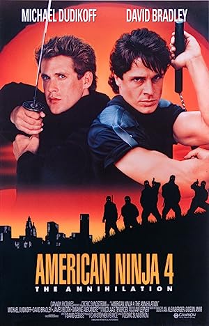 Cover image of the movie American Ninja 4: The Annihilation (1990)