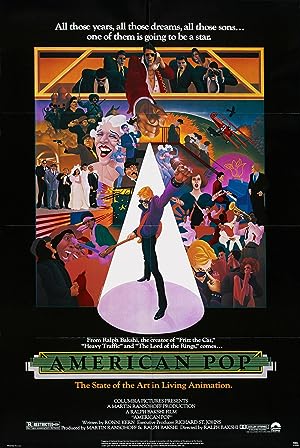 Cover image of the movie American Pop (1981)