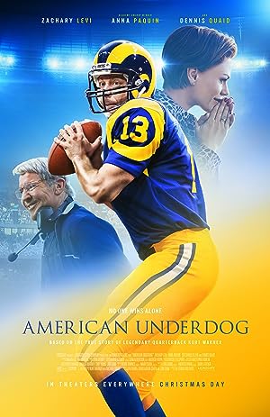 Cover image of the movie American Underdog (2021)