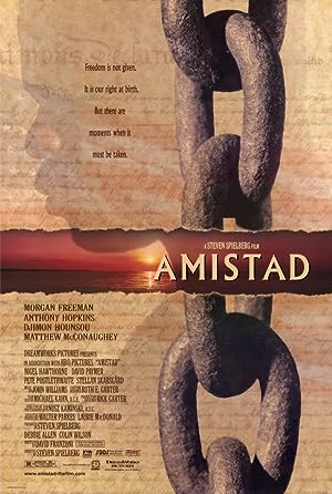 Cover image of the movie Amistad (1997)