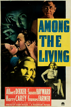 Cover image of the movie Among the Living (1941)