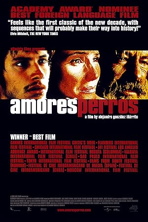 Cover image of the movie Amores Perros (2000)